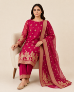 Banarsi Satin Silk seated product view