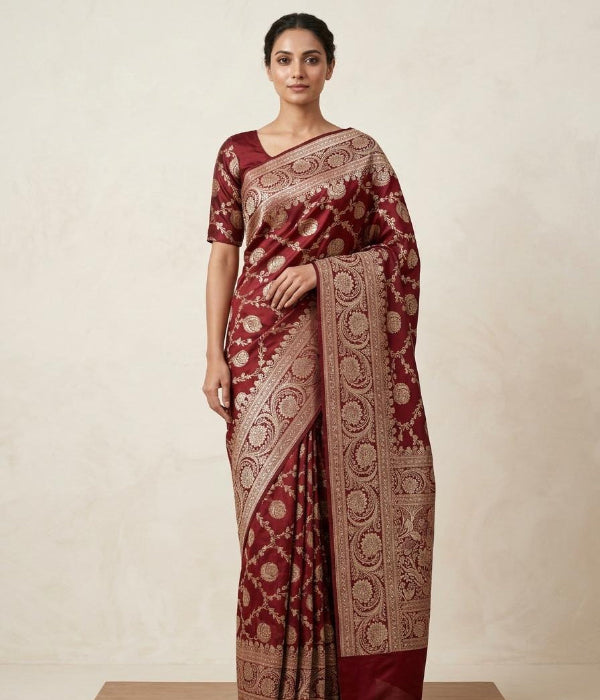 Banarsi PETHA Silk Indian Saree