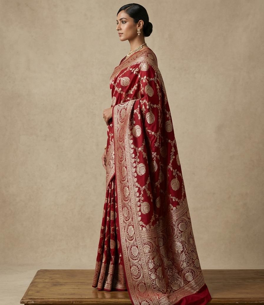Banarsi PETHA Silk Indian Saree