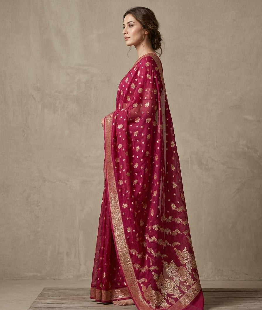 Banarsi Shamose Silk
