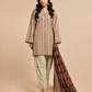 Maroon Plum Floral Printed Lawn 3-Piece - view 2