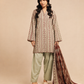 Maroon Plum Floral Printed Lawn 3-Piece - view 1