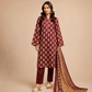 Moss Green Floral Printed Lawn 3-Piece - view 2